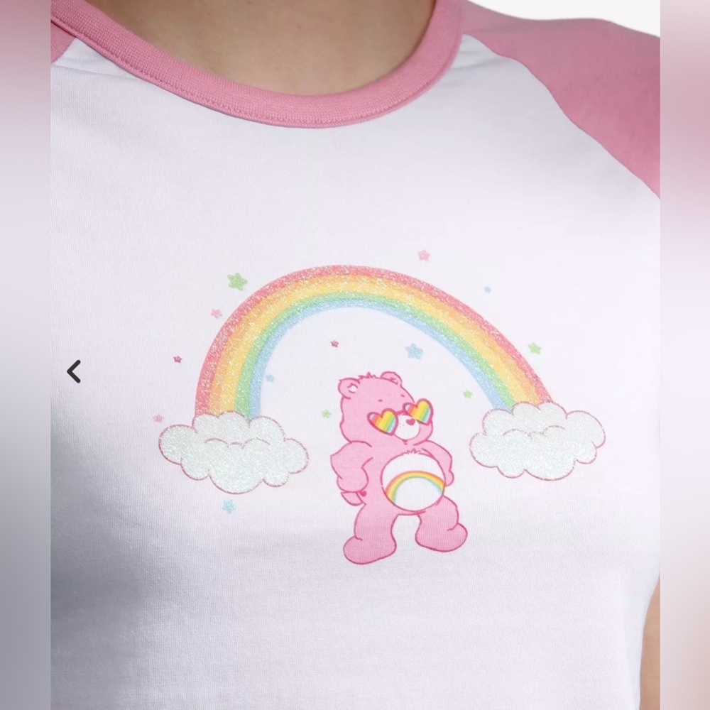 𐙚 SOLD— Care Bears x SkinnyDip Baby Tee NWT - Picture 3 of 7